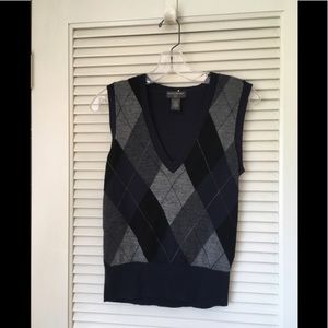 Banana Republic Argyle sweater vest